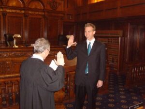 Me Sworn in